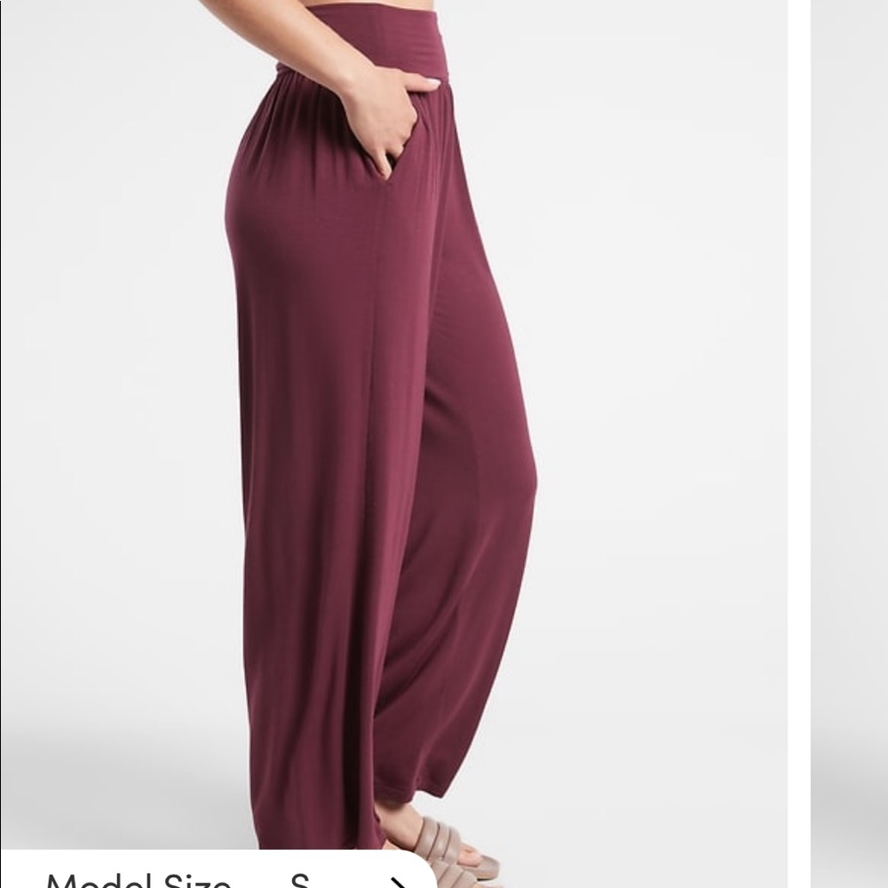 Athleta Studio Wide Leg Pant